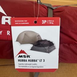 MSR Hubba Hubba LT 3-Person Backpacking Tent 