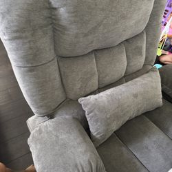 Lifting recliner chair