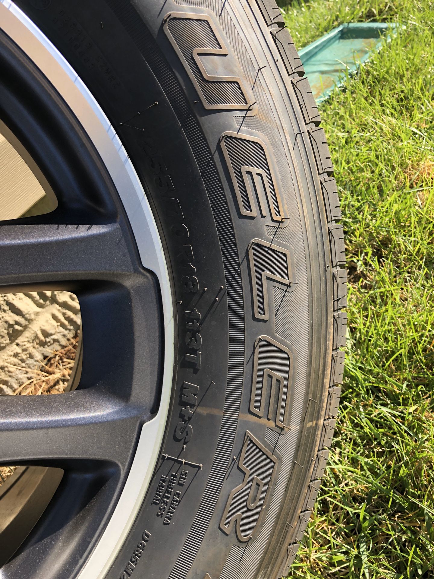 18" Jeep Gladiator 2020 Overlander OEM wheels rims tires 2018 2019 Wrangler NEW