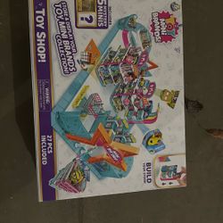 2 Toy Mini Brand Toy Shop And Mini Mart