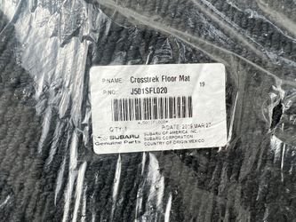 Subaru Crosstrek Floor Mat