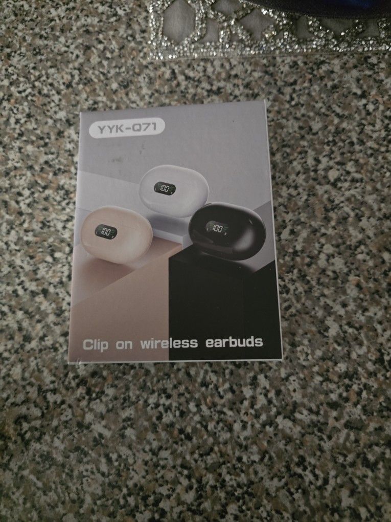 Bluetooth Clip On Wireless Earbuds