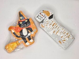 Goblin & Ghoul Halloween Napkins Set Mummy Dog Guest & Witch Cat Lunch 80ct