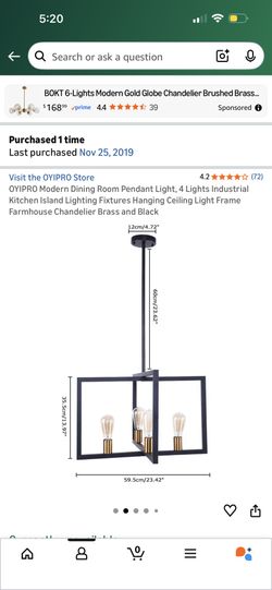 Modern Dining Room Light