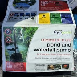 Pennington Aquagarden 832-GPH Submersible Corded Electric Waterfall Pump