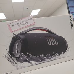 🤑 Save $100 Instantly – JBL Boombox 3 Bluetooth Speaker ~ Now Only $449 with $1 Down + 1-Year Warranty 🔋🎶