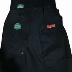 Black Whole Foods Vest 