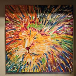 Abstract Lion 