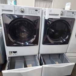 💯💯SET KENMORE WASHER AND ELECTRIC DRYER LARGE 👌 