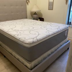 Queen Size Mattress 14” Inches Thick Pillow Top New From Factory  Excellent Comfort Also Available: Twin, Full And King Same Day Delivery 
