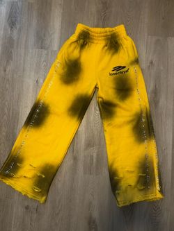 Yellow Trance Sweats (size: xsmall) used