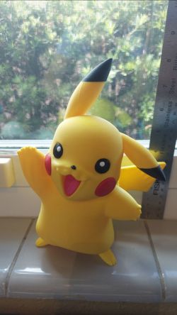 Pikachu 3d figurine