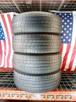P265/65R18 MICHELIN PRIMACY LTX A/S 265 65 18  USED TIRES SET 