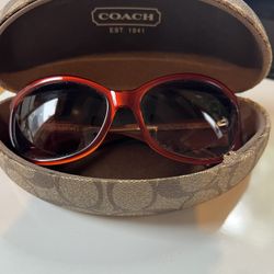 New Coach sun glasses 