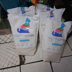 Kitty Litter Pretty Liter 5 Bags NEW*
