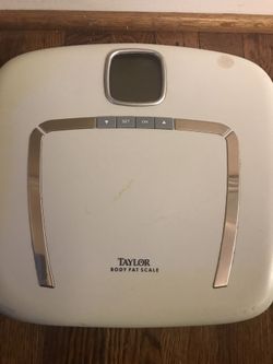 Taylor body fat scale