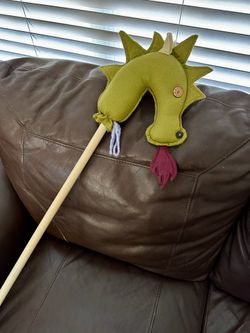 Dragon Hobbyhorse Stick Horse Handmade