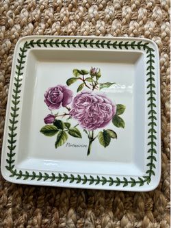 Floral Ceramic Plate