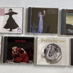 Set Of All 7 Stevie Nicks And Fleetwood Mac CDs! 