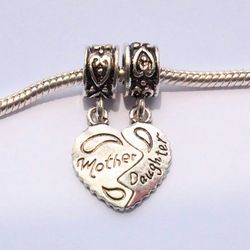 Detached mother /daughter charms