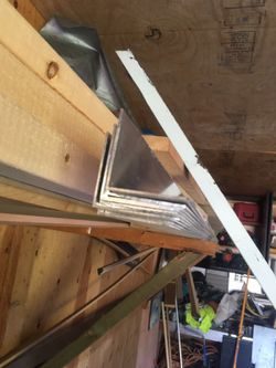 Stainless and aluminum corners