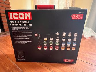 ICON 23-Piece Cooling System Pressure Test Kit