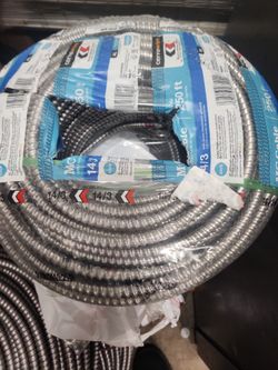 14/3 MC-AL Metal Clad Wire 250ft Roll 