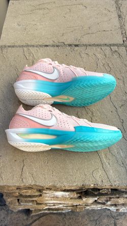 New Nike Gt cut 3 washed coral chalk basketball shoes men’s 11