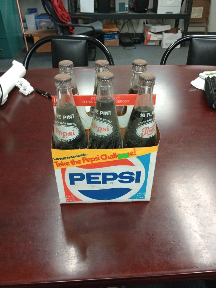 Vintage Pepsi 6 Pack