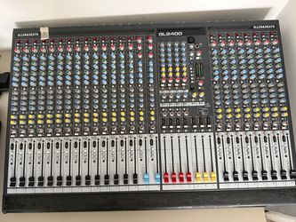 Allen & Heath GL2400 professional analog mixing console.