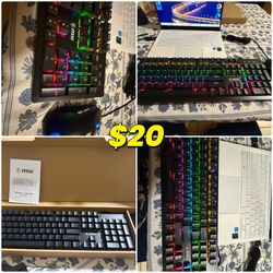 Gaming Keyboard Combo