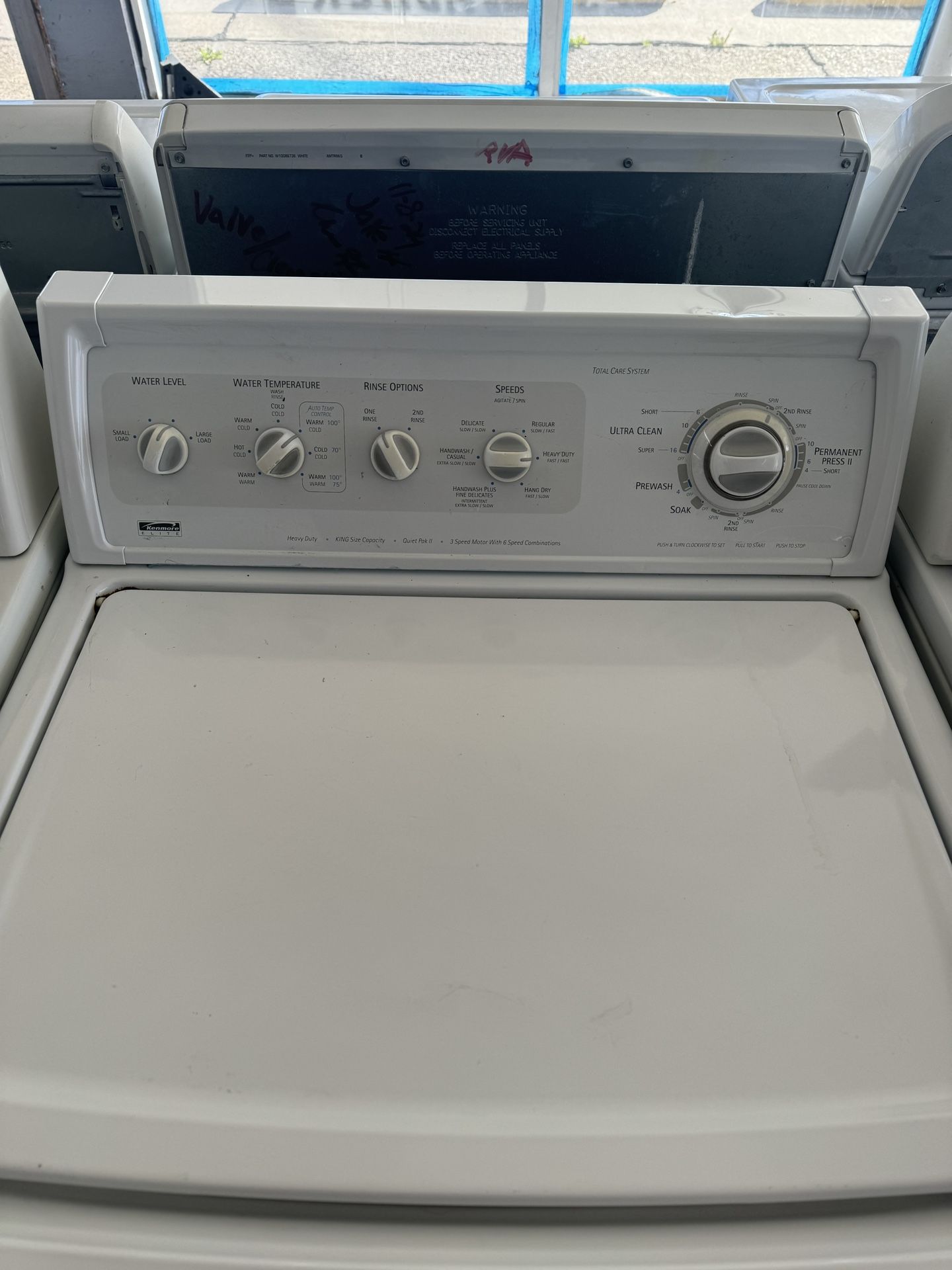 Kenmore King Size Capacity Washer