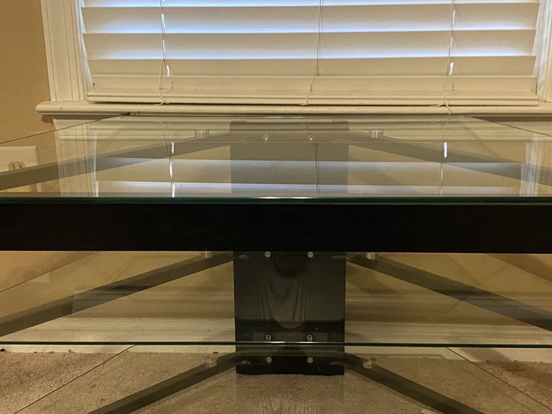 Glass TV Stand