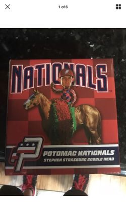 Potomac nationals Stephen Strausburg bobblehead BNIB