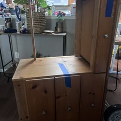 Solid Wood Desk 