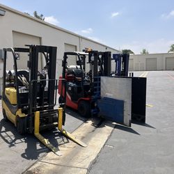 A Lot Of Forklift For Sale, All-Terrain, And Warehouse Tires