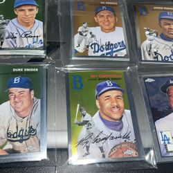 2023 Topps Chrome Dodgers Cards $1 Each 