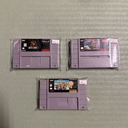 Super Nintendo SNES Games 