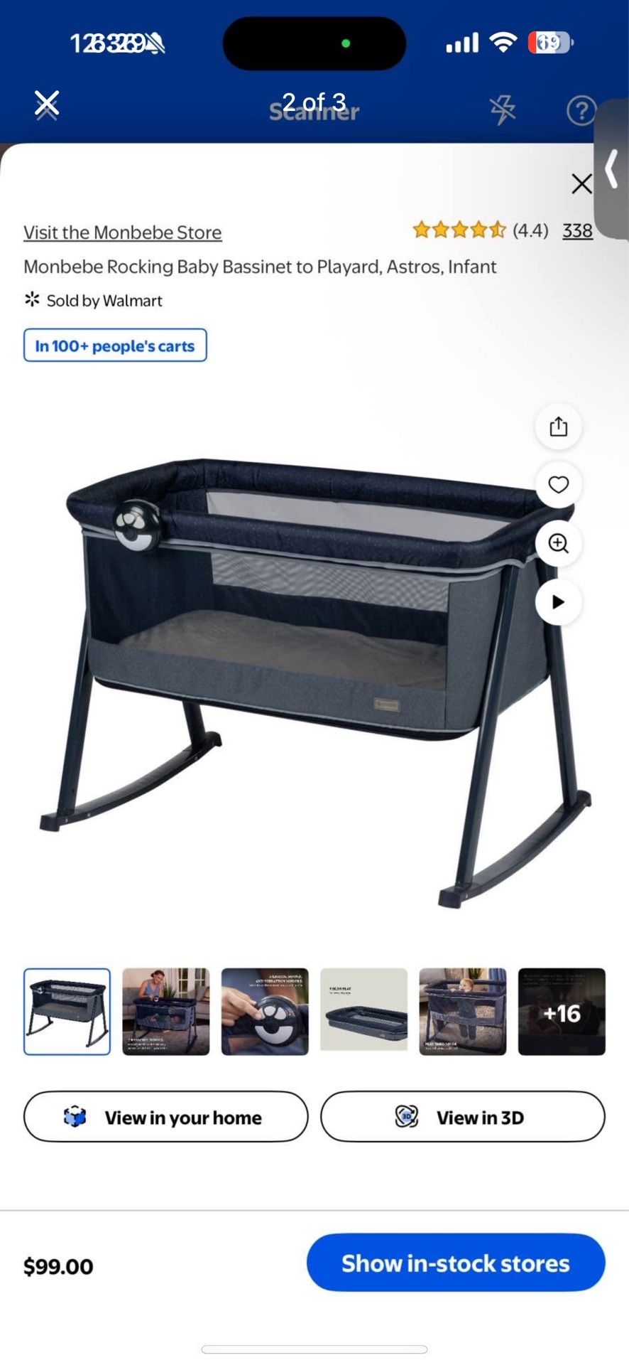Monbebe Bassinet To Playard