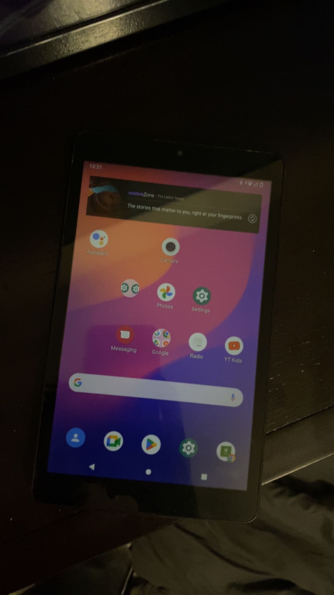 Alcatel Tablet Like New With Case