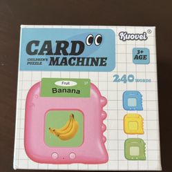 Early Educational Children’s Flash Cards