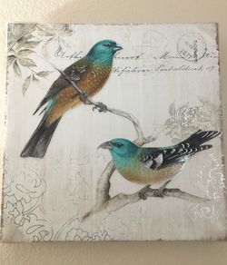 Birds Painting Art Decor