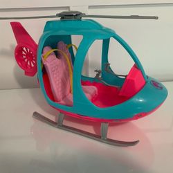 Barbie Helicopter Pink And Blue