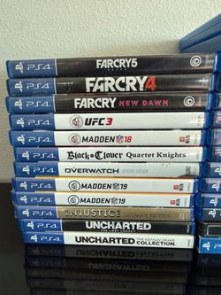 Lot of 26 PS4/PS5 Games