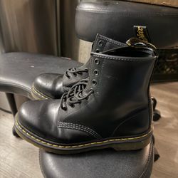 Dr. Martens 1460 Black Leather Lace-Up Boots