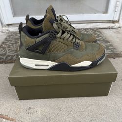 Jordan 4 Crafts SE Olives
