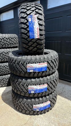 4 BRAND NEW TIRES 285/55r20 M/T