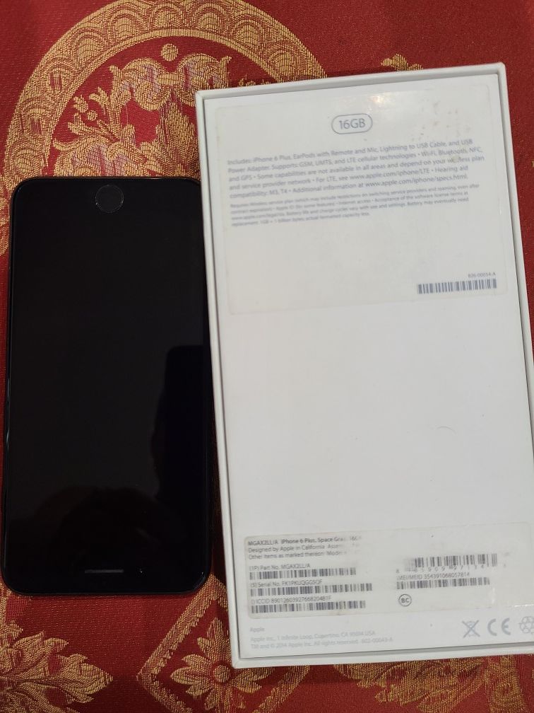 Iphone 6 plus 16gb t-mobile unlocked