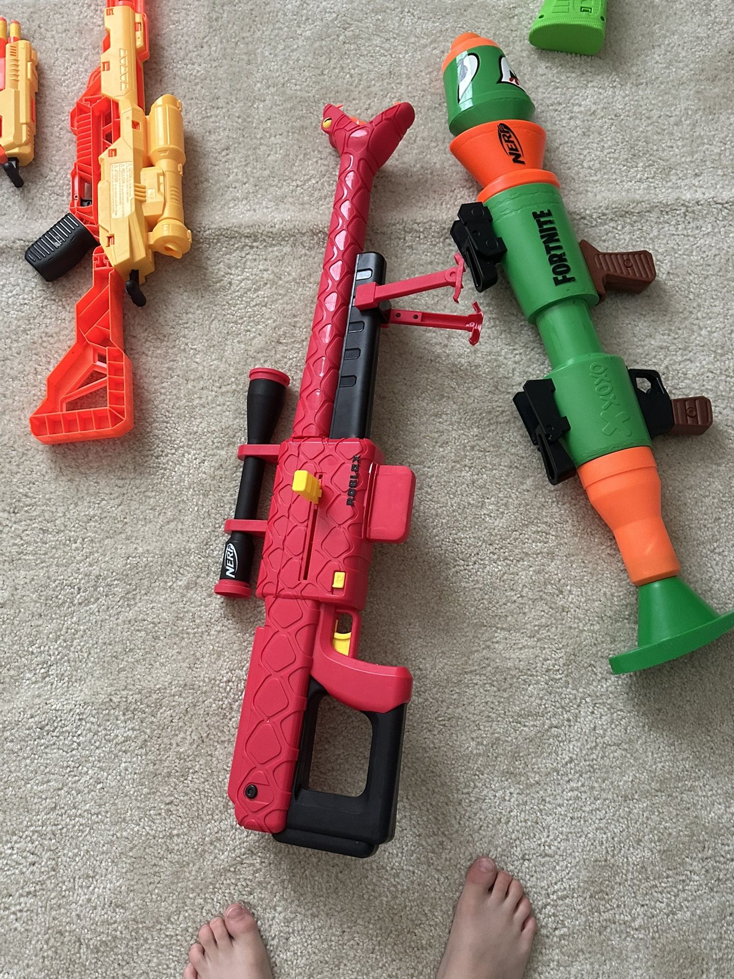 NERF Roblox Zombie Attack: Viper Strike Sniper-Inspired Blaster with Scope