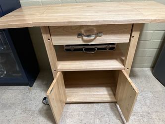 Rolling kitchen cart